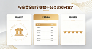 投资黄金哪个交易平台会比较可靠？