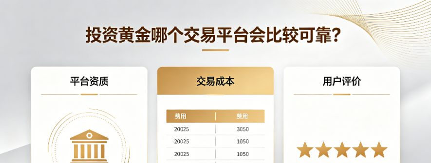 投资黄金哪个交易平台会比较可靠？