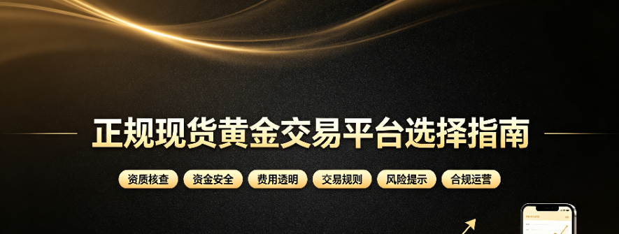 2026正规现货黄金交易平台有哪些？最新合规名单与资质核查指南