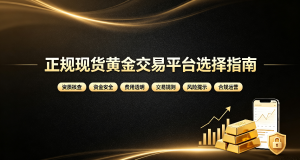 2026正规现货黄金交易平台有哪些？最新合规名单与资质核查指南